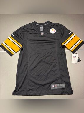 Nike NFL ON-FIELD Pittsburgh Steelers Blank Jersey Black Men’s Small Brand NEW